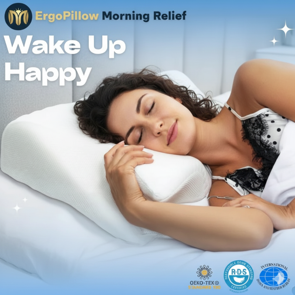 ErgoPillow™ The Original Ergonomic Cervical Pillow 2025