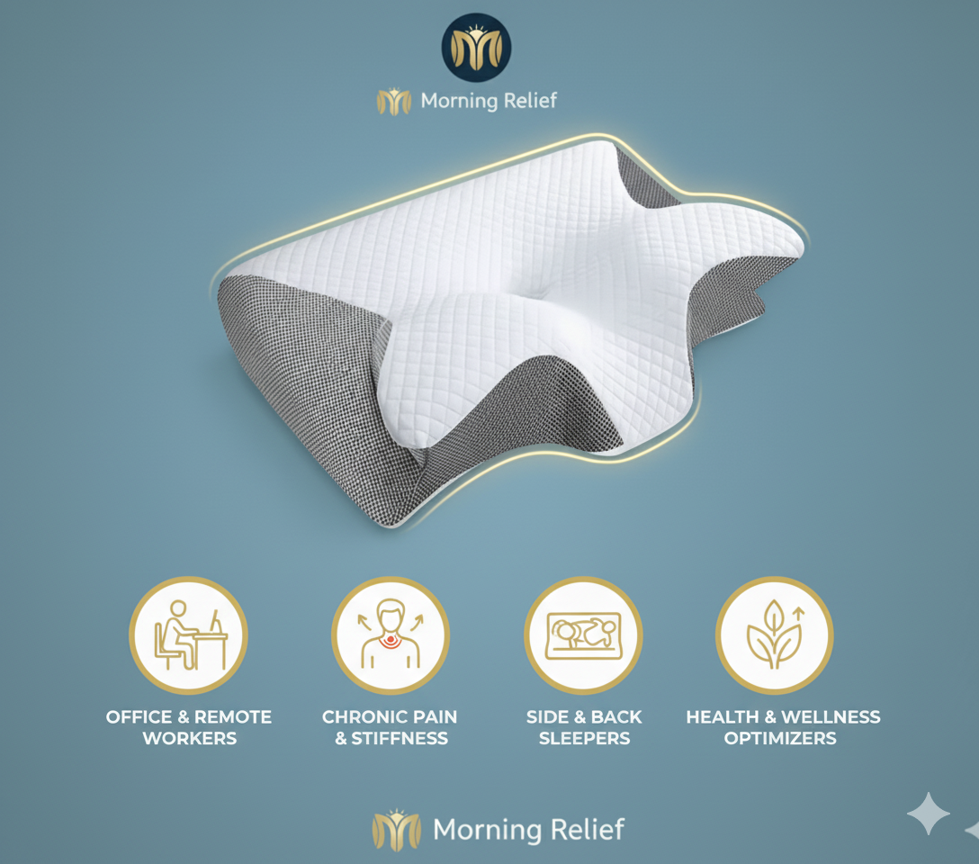 ErgoPillow™ The Original Ergonomic Cervical Pillow 2025