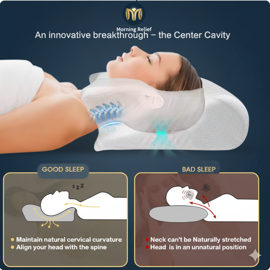 ErgoPillow™ The Original Ergonomic Cervical Pillow 2025