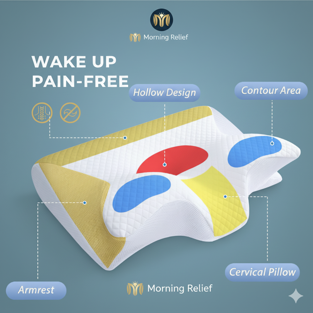 ErgoPillow™ The Original Ergonomic Cervical Pillow 2025