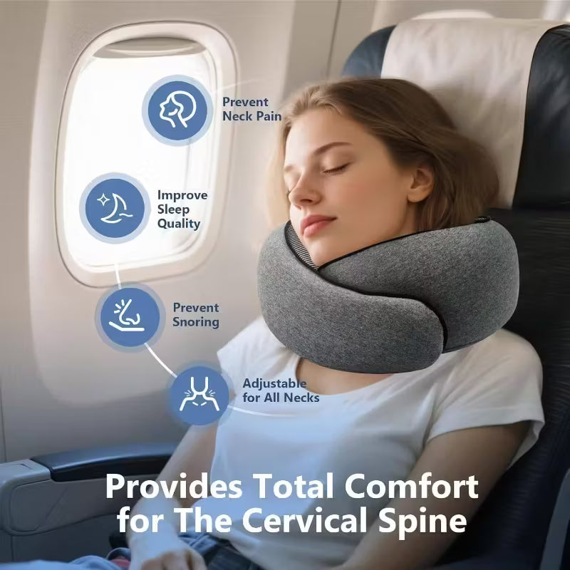 ErgoWrap™ – The Ultimate 360° Travel Neck Pillow