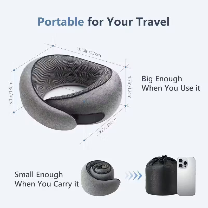 ErgoWrap™ – The Ultimate 360° Travel Neck Pillow